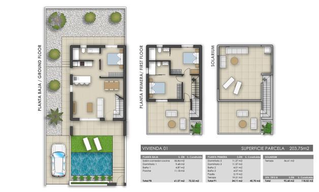 Obra nueva - Villas -
Pilar de la Horadada - 03190