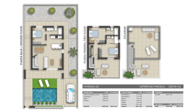 Obra nueva - Villas -
Pilar de la Horadada - 03190