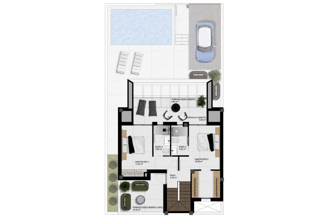 Obra nueva - Duplexes -
Dolores - 03150