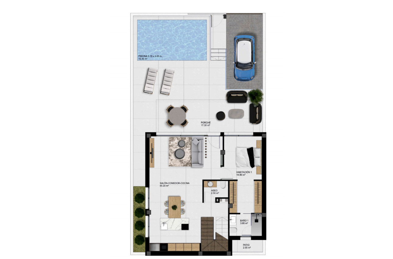 Obra nueva - Duplexes -
Dolores - 03150