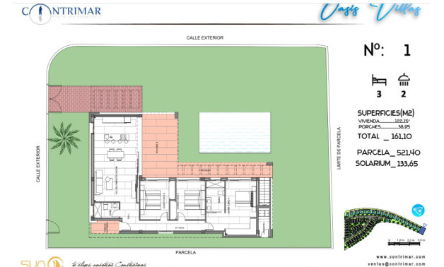 Obra nueva - Villas -
Algorfa - 03169