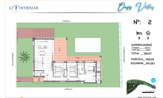 Obra nueva - Villas -
Algorfa - 03169