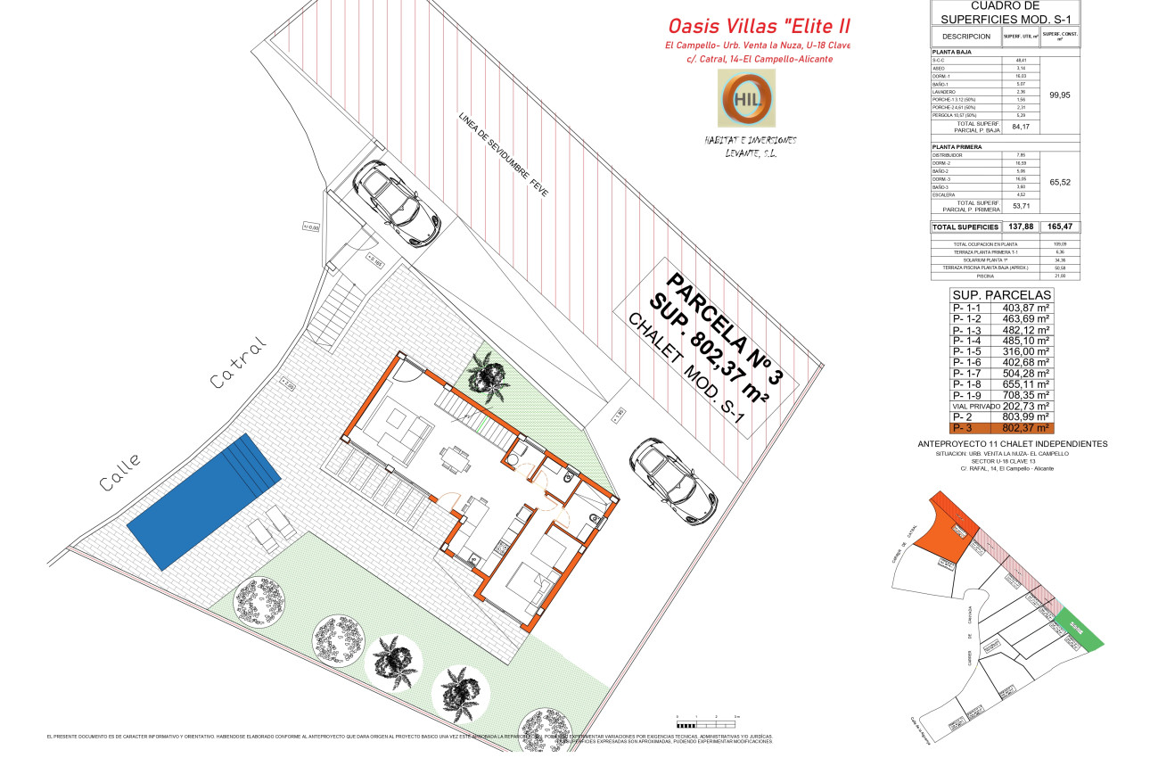 Obra nueva - Chalet independiente -
El Campello - 03560