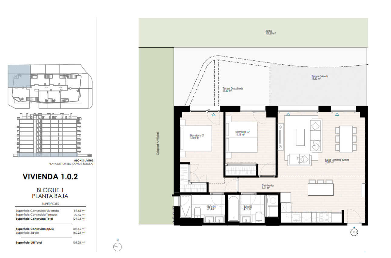 Obra nueva - Áticos -
La Villajoyosa / Vila Joiosa - Edeta s/n