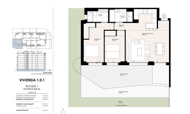 Obra nueva - Áticos -
La Villajoyosa / Vila Joiosa - Edeta s/n