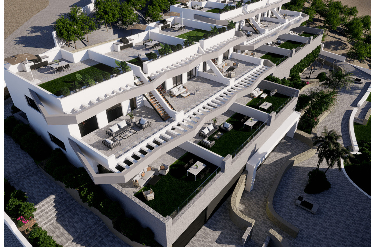 New Build - Bungalows -
Finestrat - Avenida Granada, 62