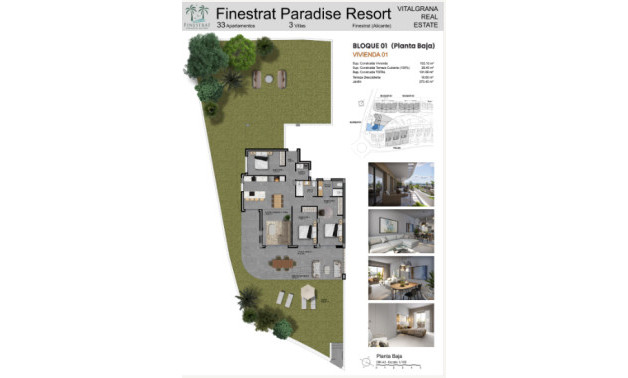 Obra nueva - Bajos -
Finestrat - Carrer d´Equador 12