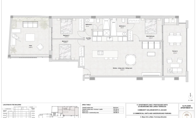 Obra nueva - Áticos -
Torrevieja - 03188, Mayor 29