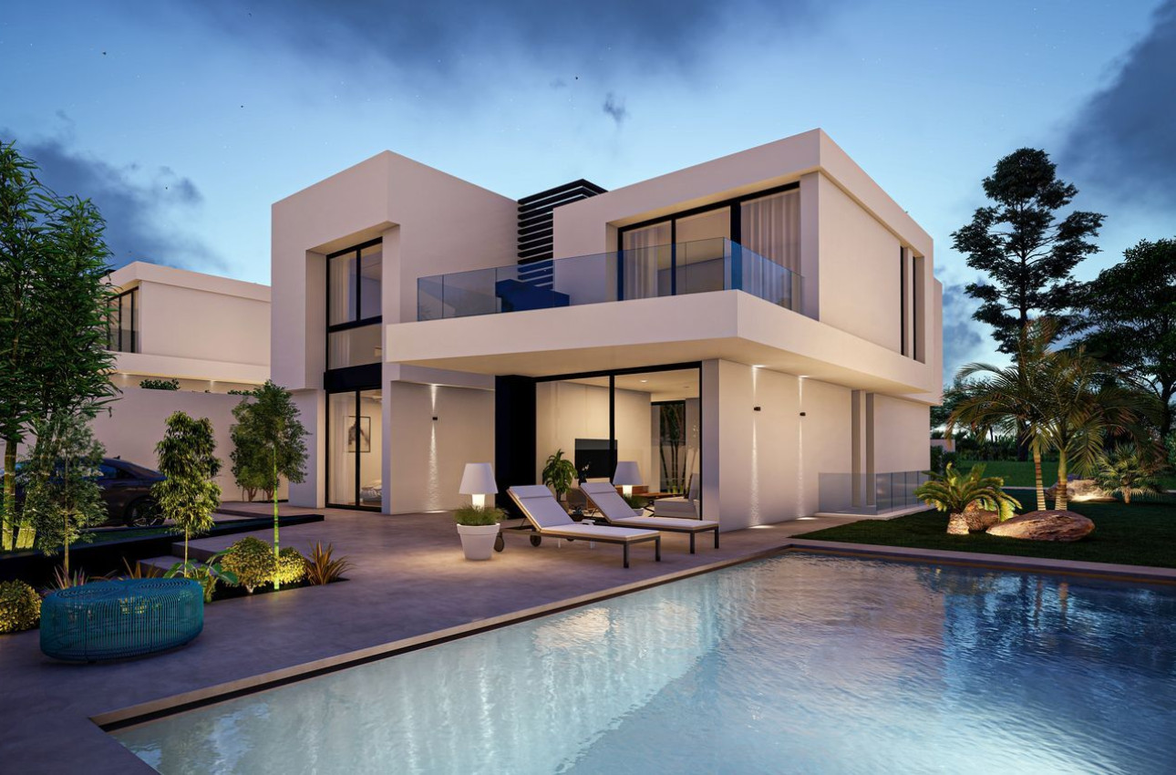 Новое здание - Chalet independiente -
Benidorm - Calle Sorolla, 19