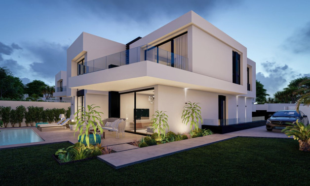 Новое здание - Chalet independiente -
Benidorm - Calle Sorolla, 19
