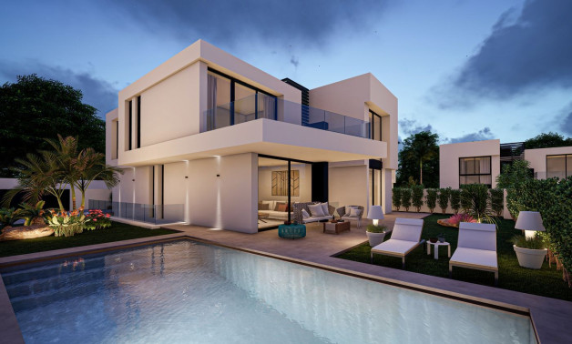 Новое здание - Chalet independiente -
Benidorm - Calle Sorolla, 19
