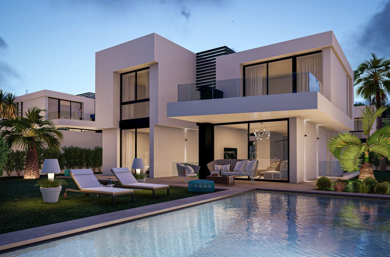 Новое здание - Chalet independiente -
Benidorm - Calle Sorolla, 19