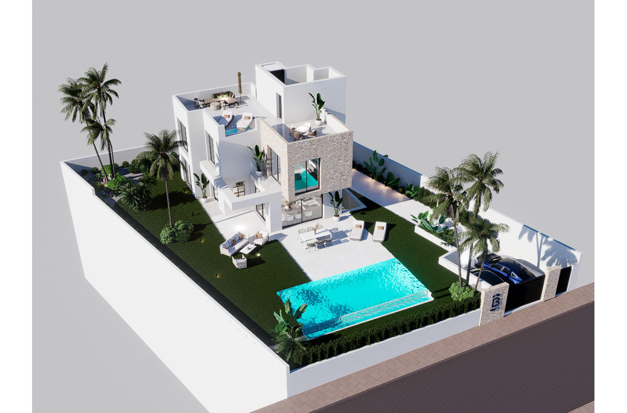 Obra nueva - Chalet independiente -
Finestrat - 03509, Avenida Barcelona s/n
