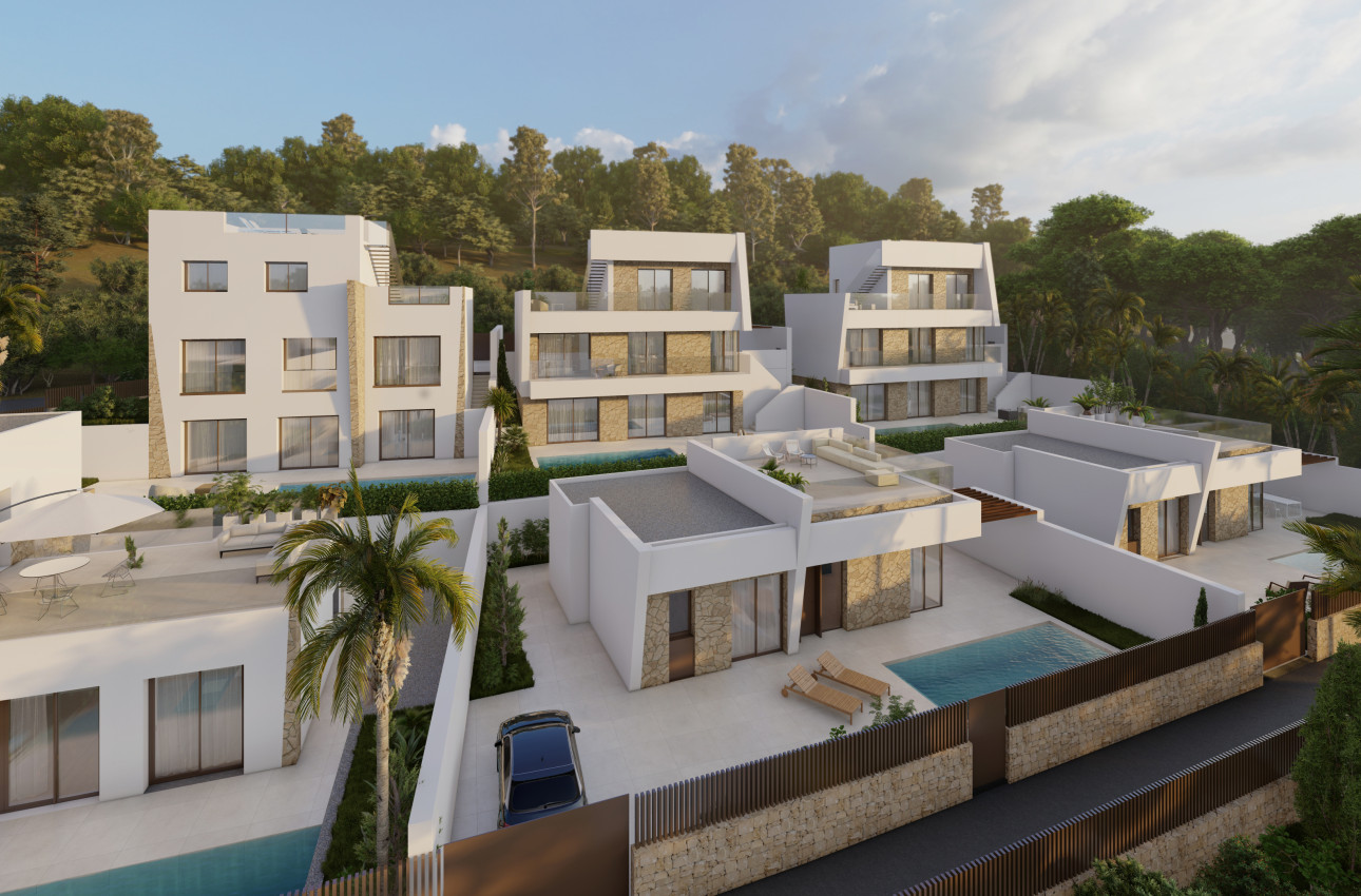 Obra nueva - Chalet independiente -
Finestrat - 03509