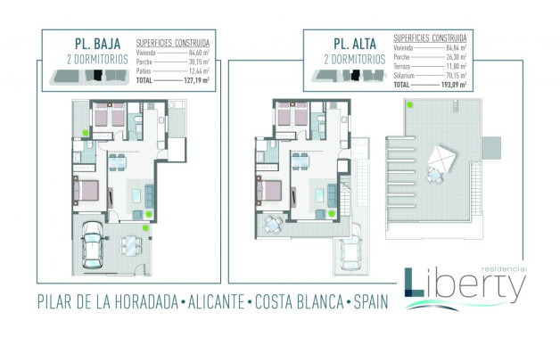 Obra nueva - Bungalows -
Pilar de la Horadada - 003190