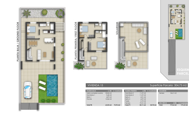 Obra nueva - Villas -
Pilar de la Horadada - 03190