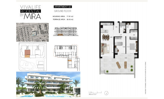 Obra nueva - Pisos -
Orihuela - 03189