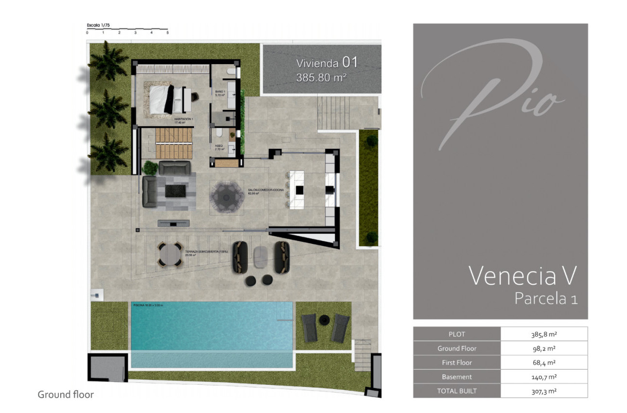 Obra nueva - Villas -
Polop - 03520