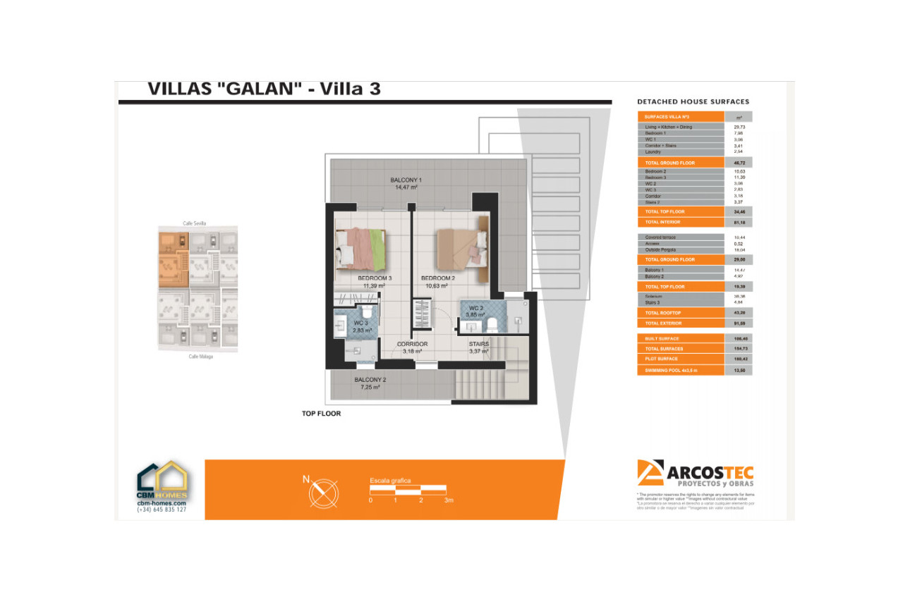 Obra nueva - Villas -
San Miguel de Salinas - 03189