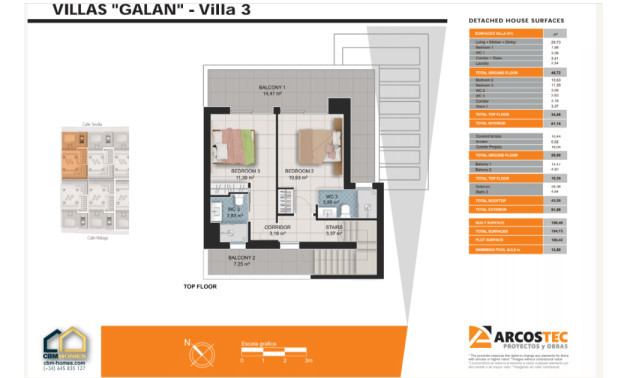 Obra nueva - Villas -
San Miguel de Salinas - 03189