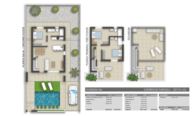 Obra nueva - Villas -
Pilar de la Horadada - 03190