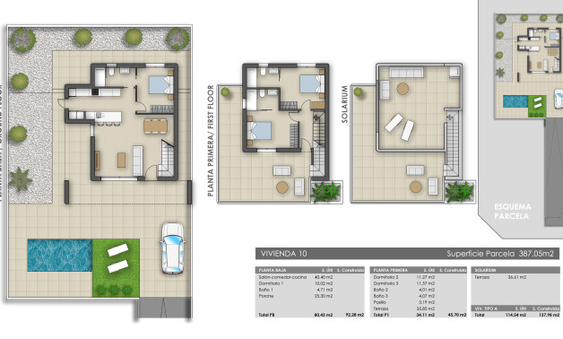 Obra nueva - Villas -
Pilar de la Horadada - 03190