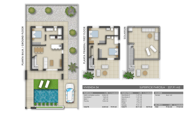 Obra nueva - Villas -
Pilar de la Horadada - 03190