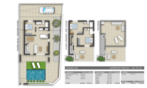 Obra nueva - Villas -
Pilar de la Horadada - 03190