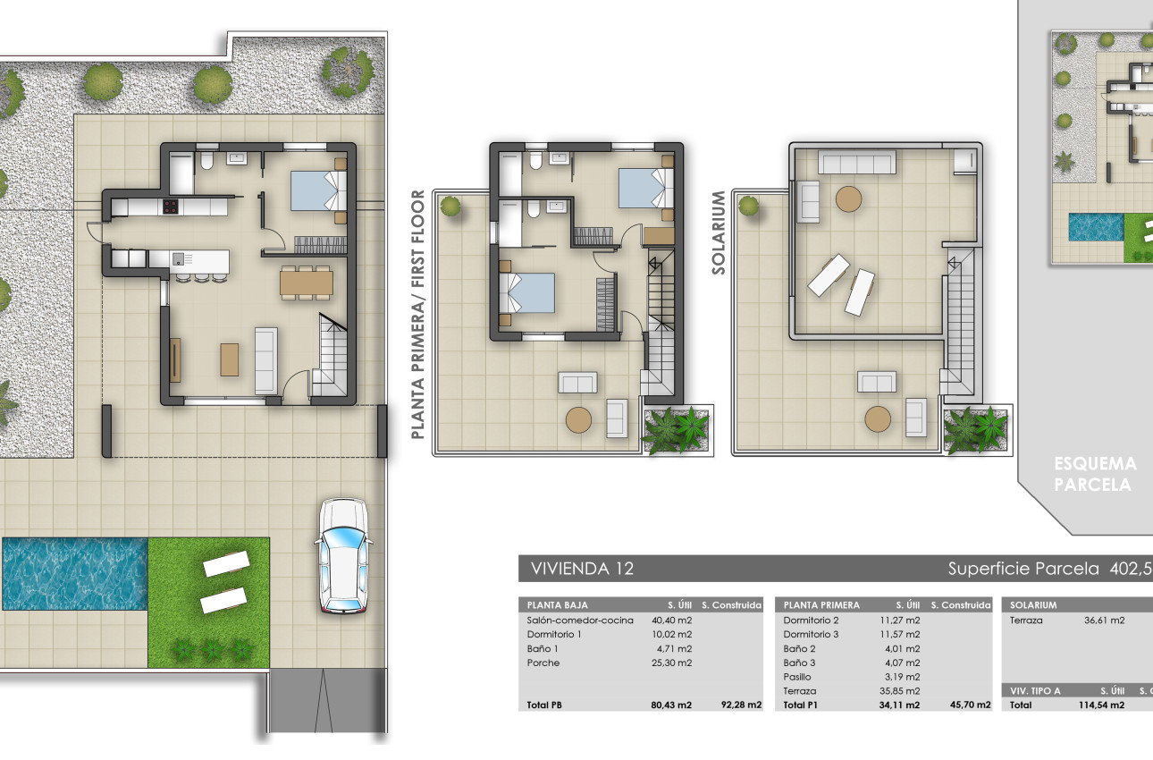 Obra nueva - Villas -
Pilar de la Horadada - 03190
