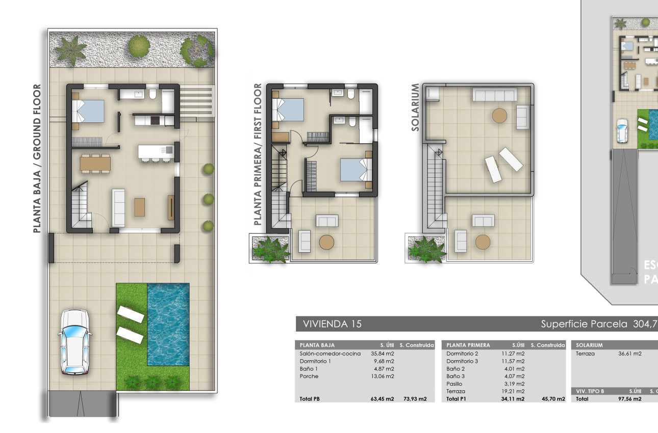 Obra nueva - Villas -
Pilar de la Horadada - 03190