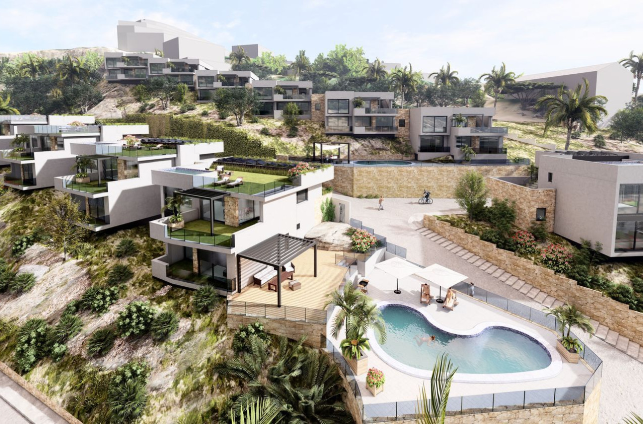 Новое здание - Chalet independiente -
Altea - Calle Costa del Azahar Altea Hills s/n