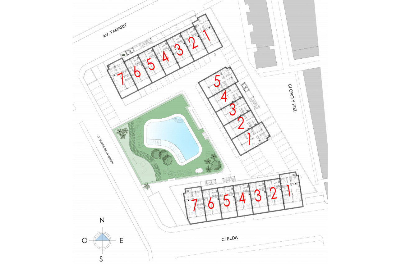 Obra nueva - Áticos -
Santa Pola - 03130, Calle Elda, 228