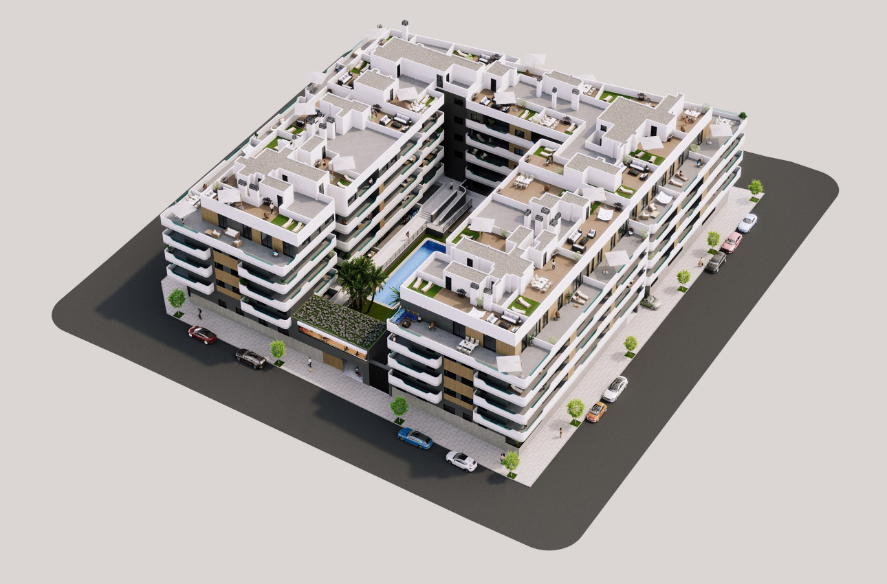 Obra nueva - Pisos -
Santa Pola - 03130