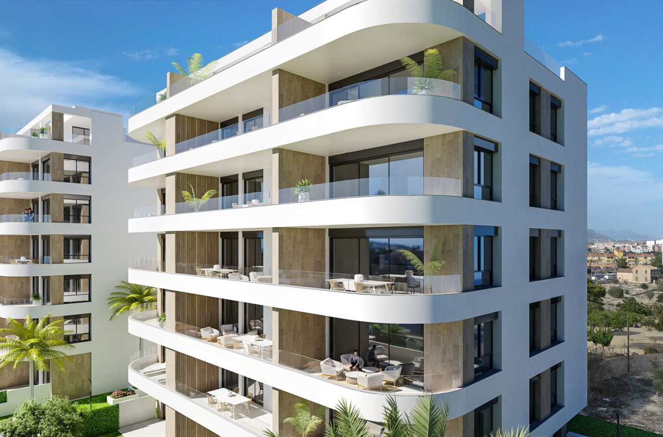 Obra nueva - Apartamentos -
La Villajoyosa / Vila Joiosa - Avenida l'Alfàs del Pi, 2