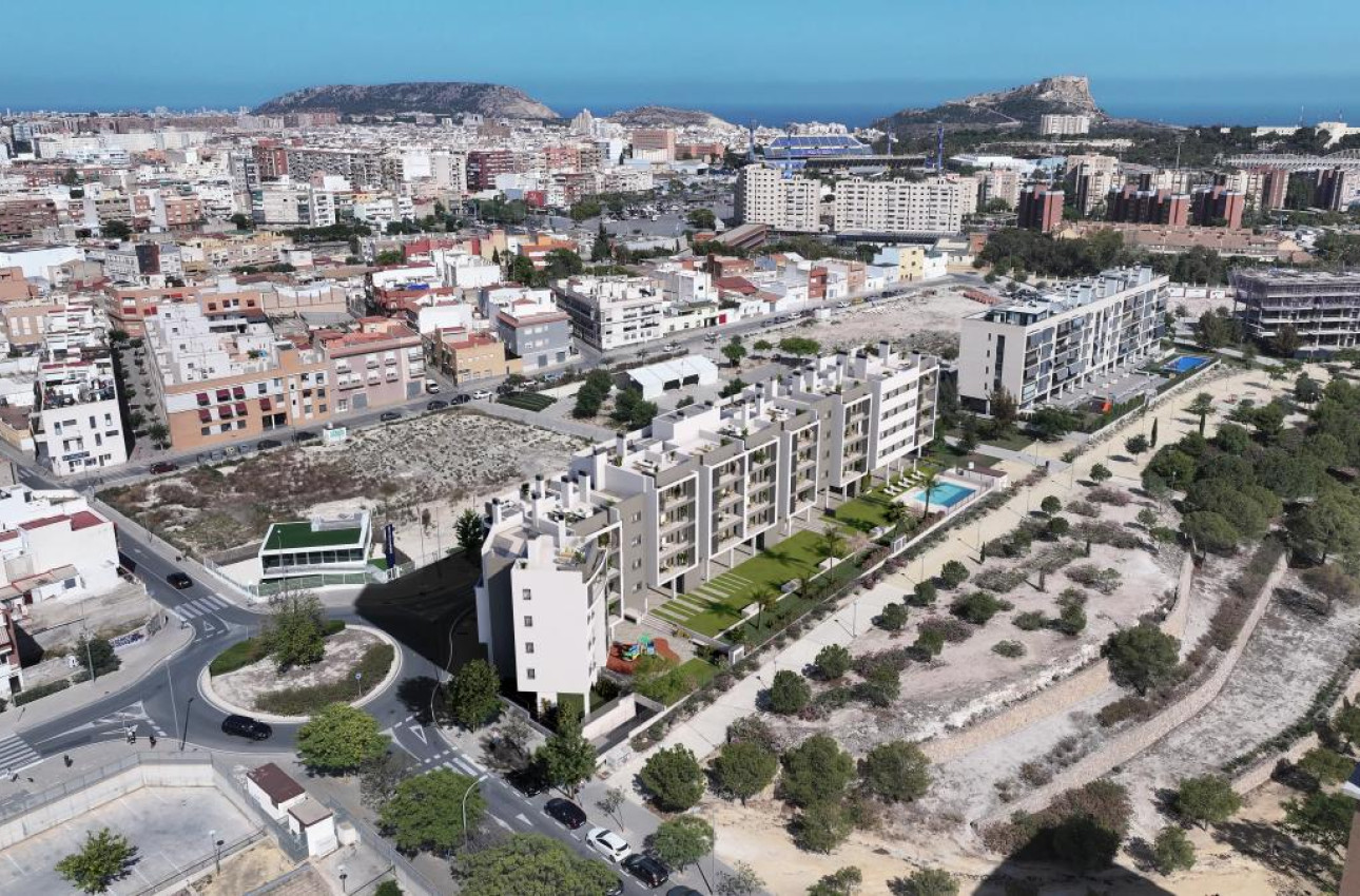 Obra nueva - Apartamentos -
Alicante / Alacant - 03005, Calle Deportista Pitu Perramon, 6