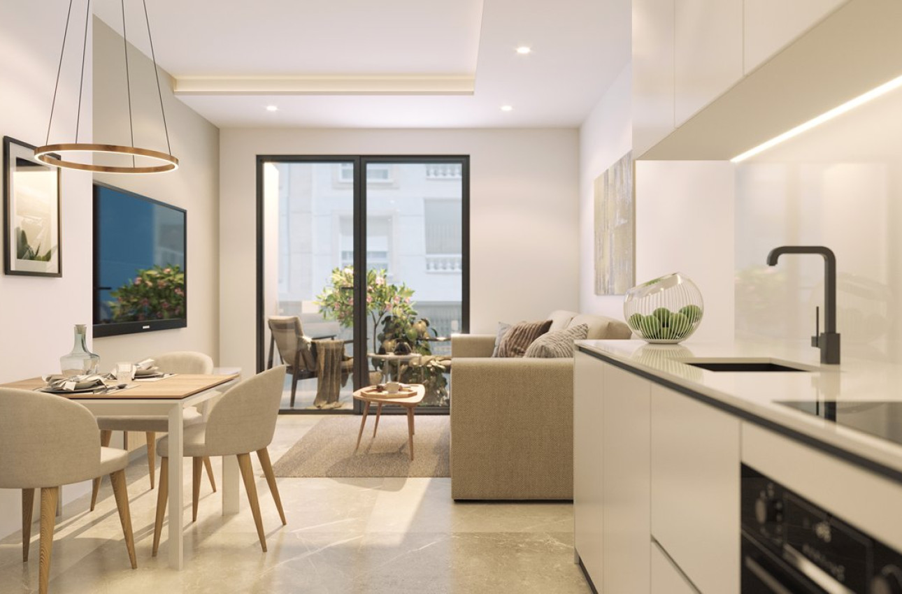 Obra nueva - Apartamentos -
Torrevieja - Calle Beniajan, 15