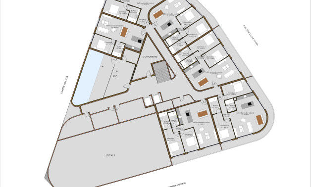 New Build - Pisos -
Calpe - Avenida de Madrid, 1