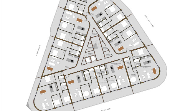 Новое здание - Pisos -
Calpe - Avenida de Madrid, 1
