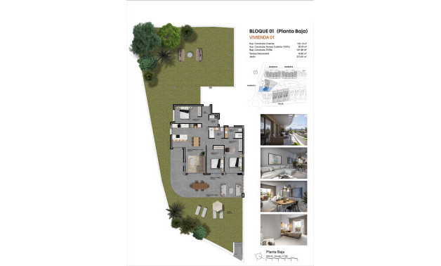 Obra nueva - Apartamentos -
Finestrat - Carrer d´Equador 12