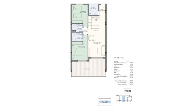 Obra nueva - Apartamentos -
Benijofar - 03178