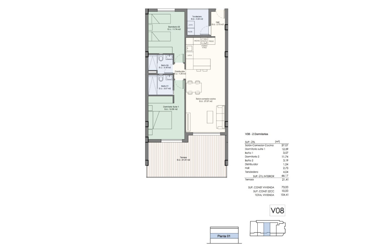 Obra nueva - Apartamentos -
Benijofar - 03178