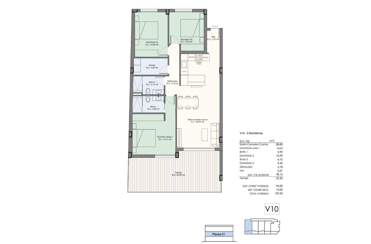 Obra nueva - Apartamentos -
Benijofar - 03178
