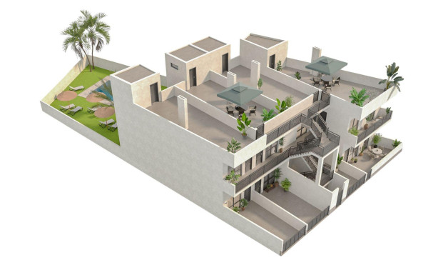 Short Term Rental - Bungalow -
Hondón de las Nieves - La Canalosa