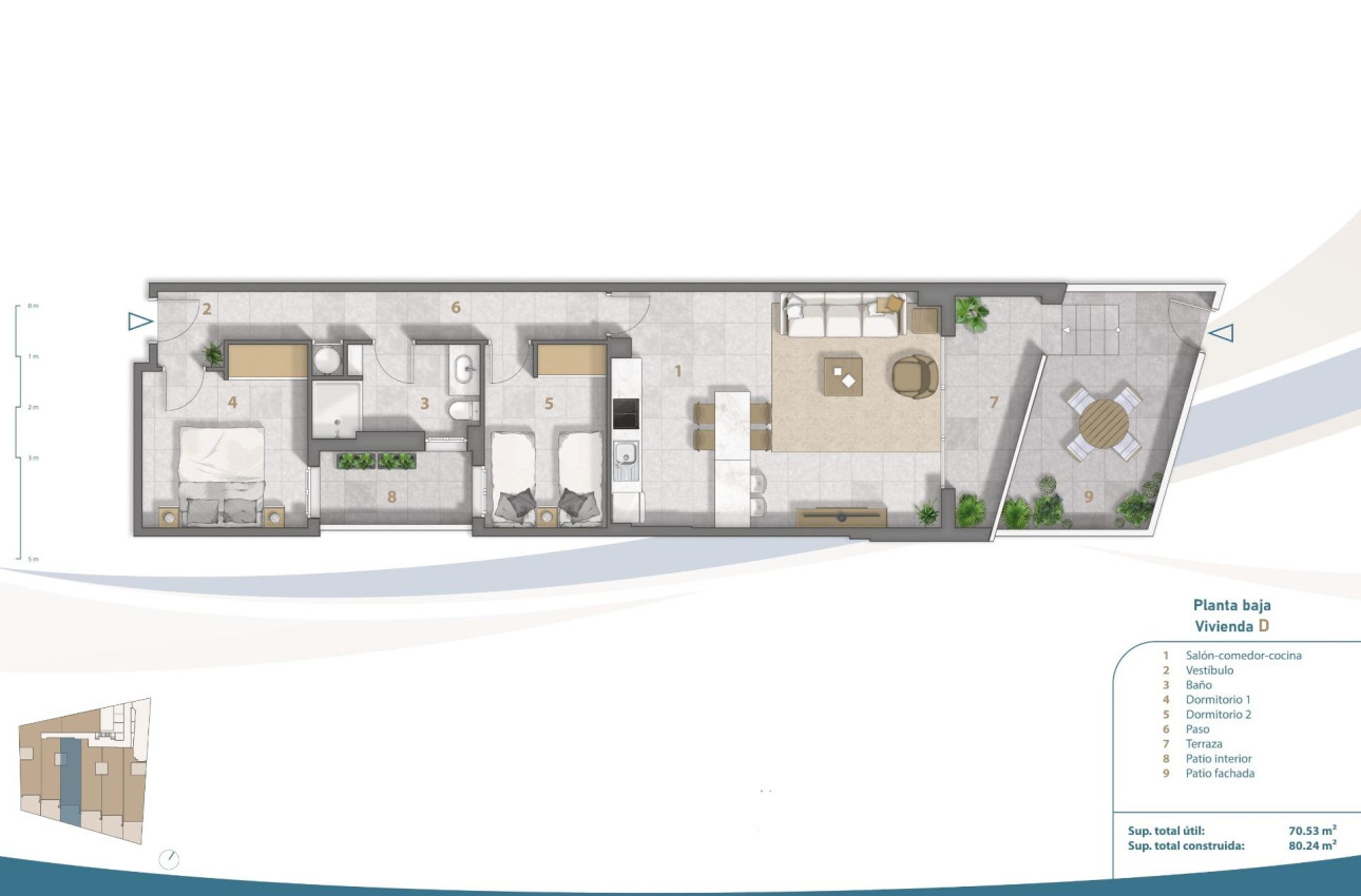 Краткосрочная аренда - Apartment -
San Pedro del Pinatar - Playa Villananitos