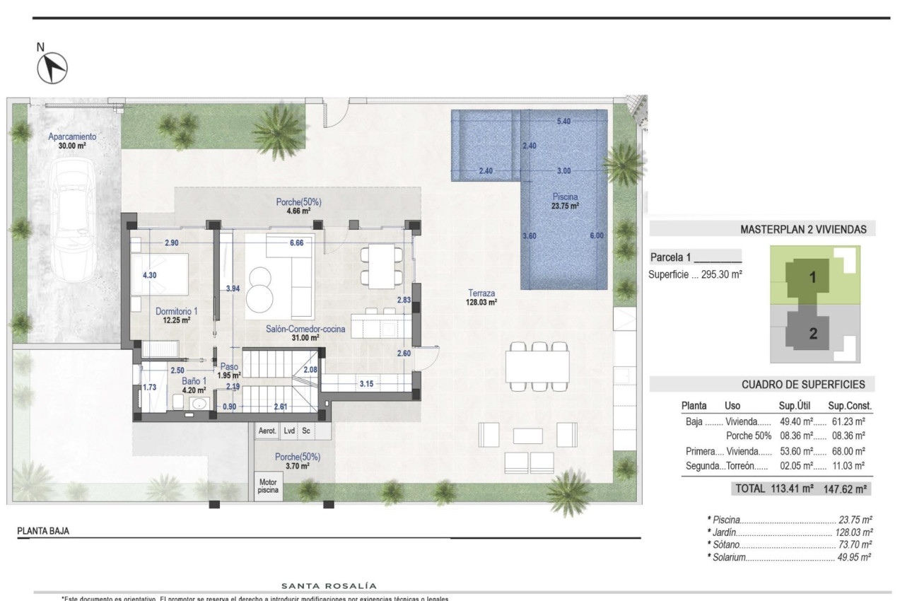 Short Term Rental - Villa -
Torre Pacheco - Santa Rosalia Lake and Life Resort