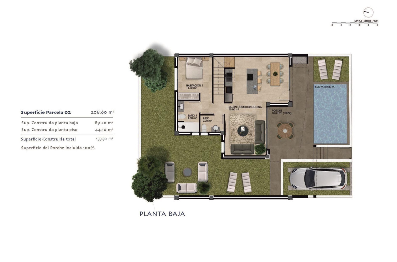 Краткосрочная аренда - Villa -
Dolores - polideportivo