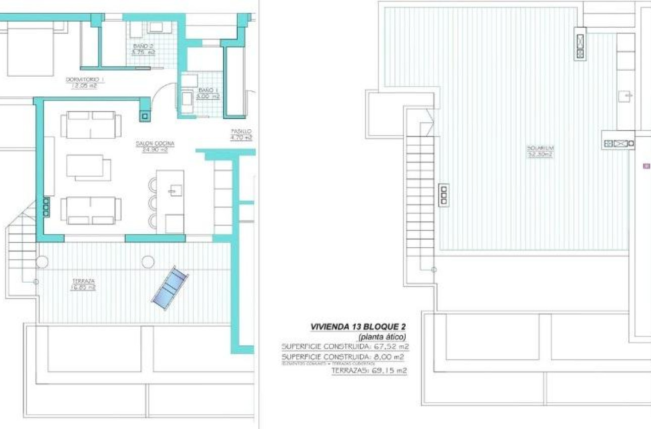 Short Term Rental - Penthouse -
Torre Pacheco - Santa Rosalia Lake and Life Resort