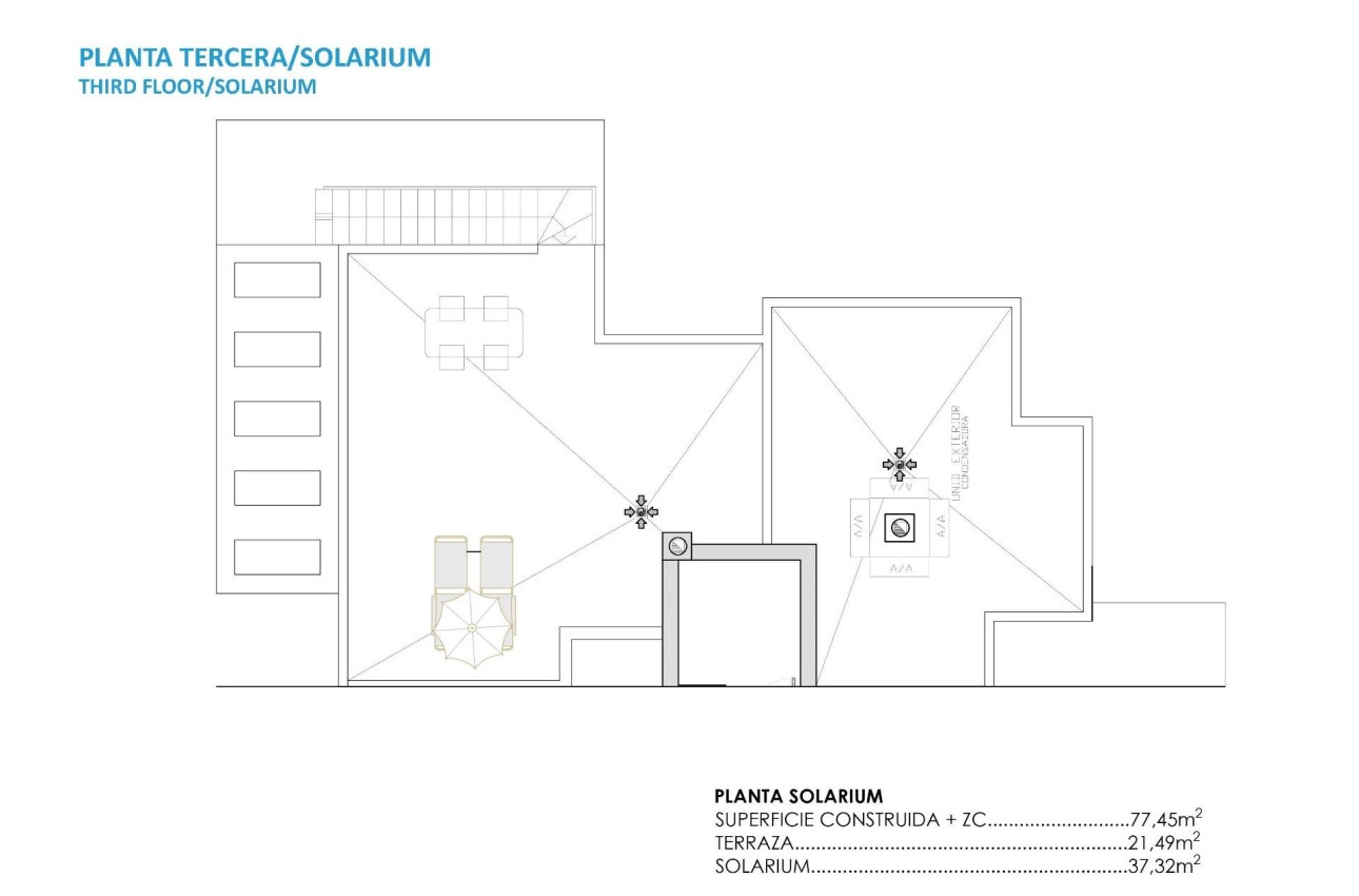 Short Term Rental - Penthouse -
Torre Pacheco - Santa Rosalia Lake and Life Resort