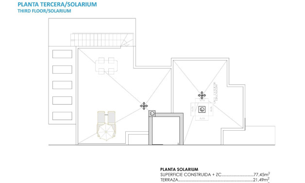 Short Term Rental - Penthouse -
Torre Pacheco - Santa Rosalia Lake and Life Resort