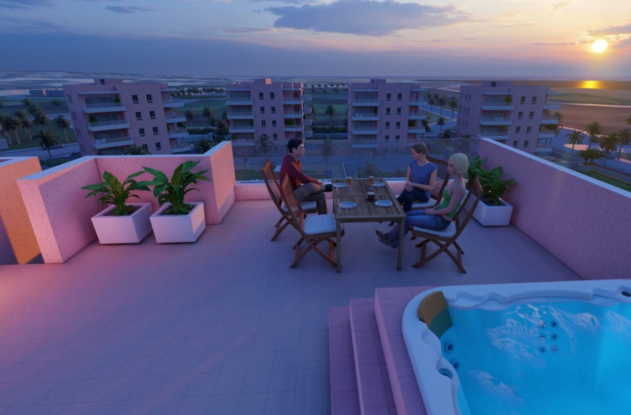 Short Term Rental - Penthouse -
Guardamar del Segura - El Raso